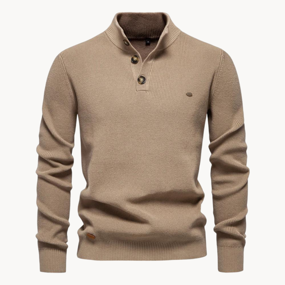 JENSON MOCK NECK SWEATER