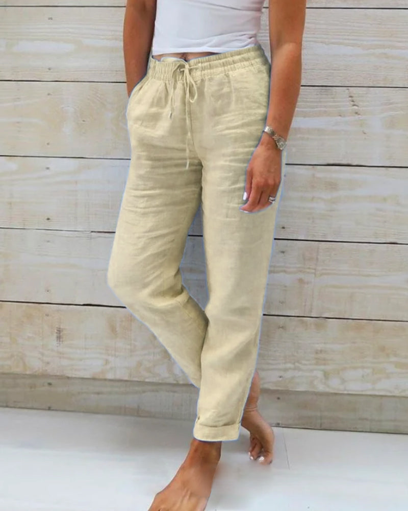 CARLITA - HIGH WAIST PANTS