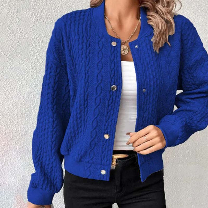 CARA - CABLE KNIT JACKET