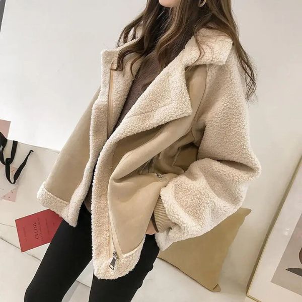 FREYA - FAUX SHEARLING JACKET