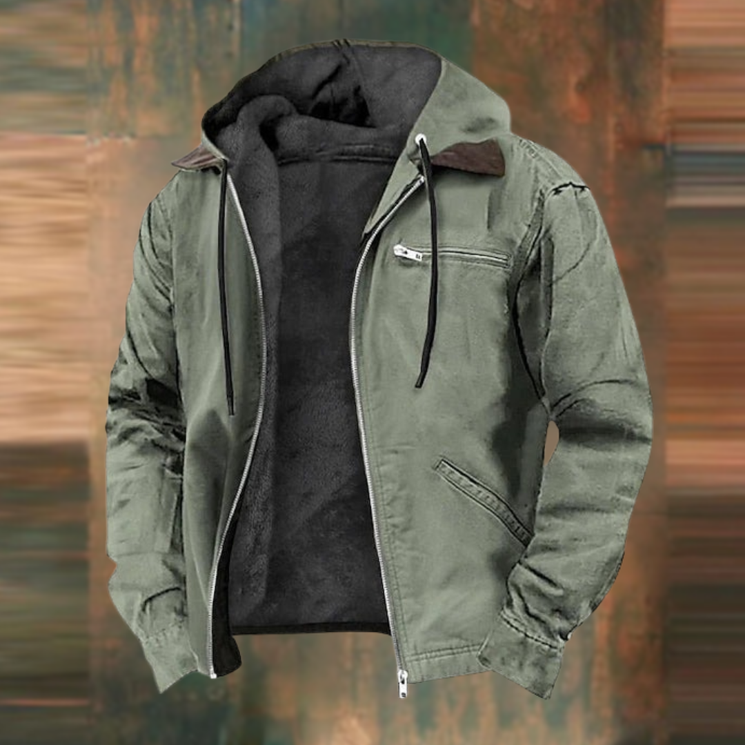 ROVAN FLEECE LINED HOODED JACKET