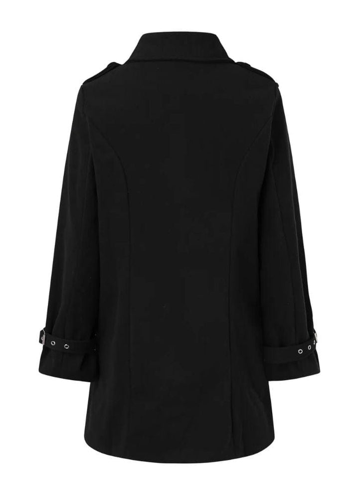 EVELINE - COLLAR BUTTON COAT