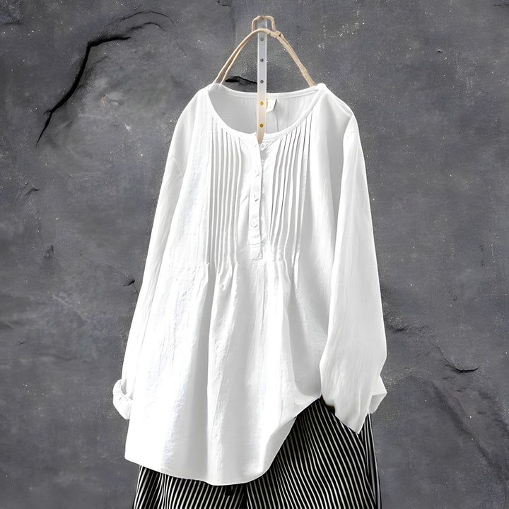 JULIA - PLEATED BLOUSE