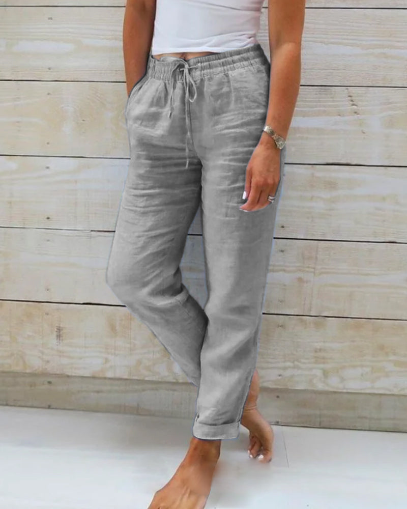 CARLITA - HIGH WAIST PANTS