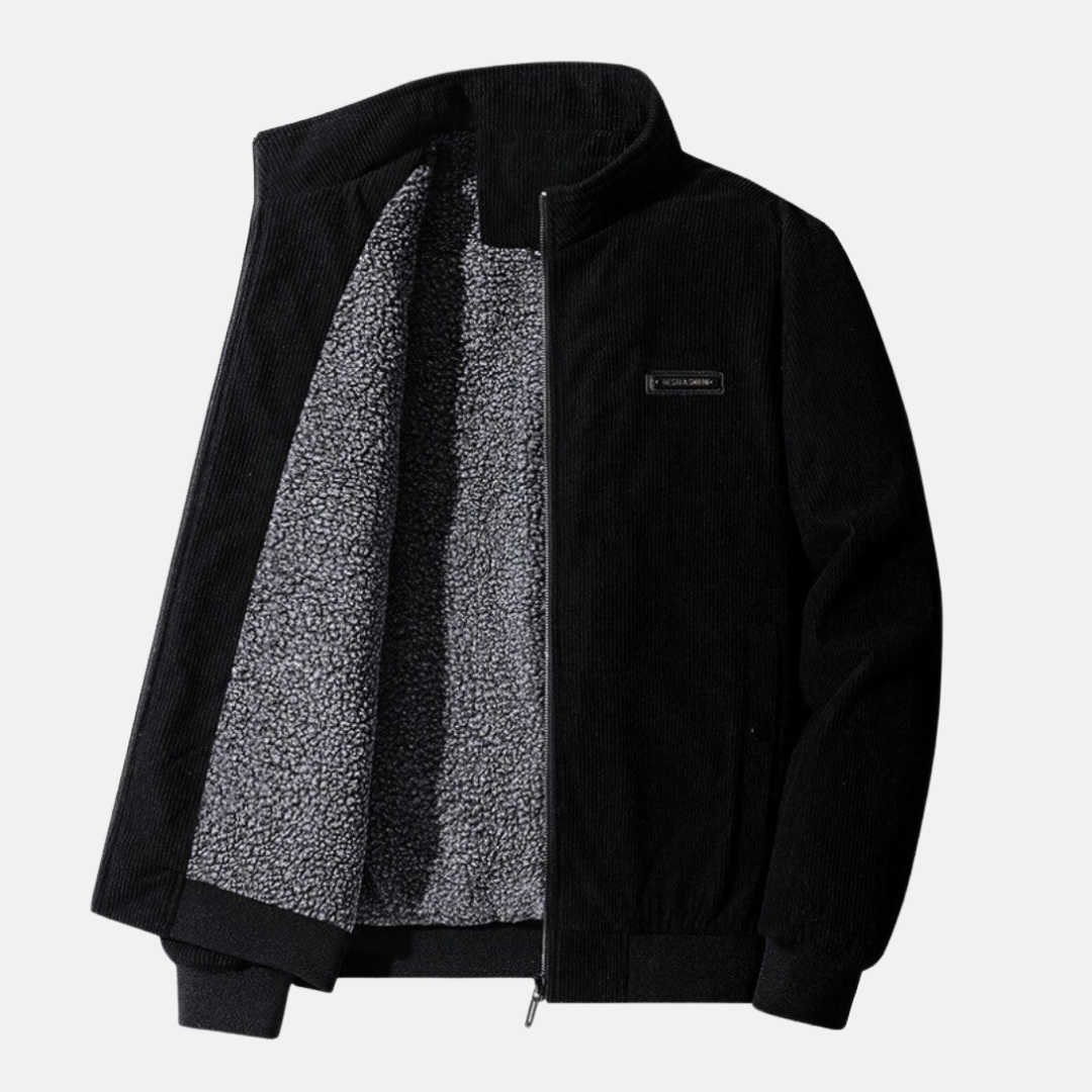 BOULEVARD FLEECE LINED BOMBER JACKET