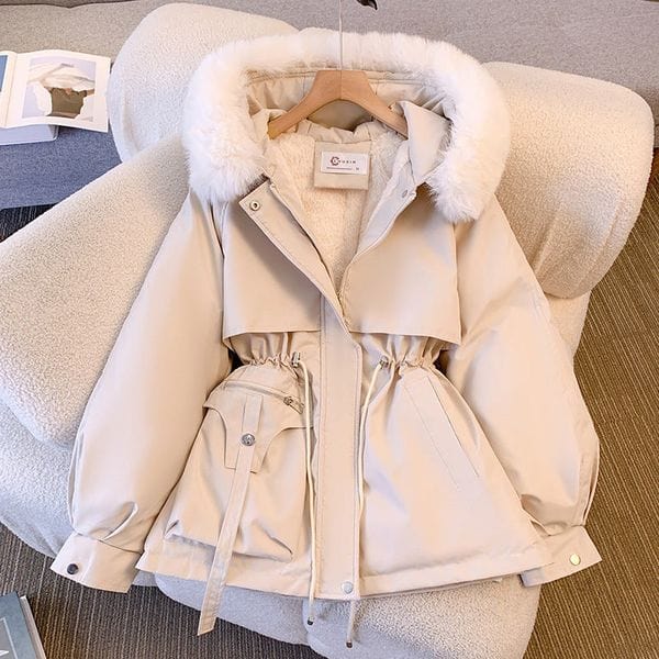 HAVEN FUR LINED WINTER COAT