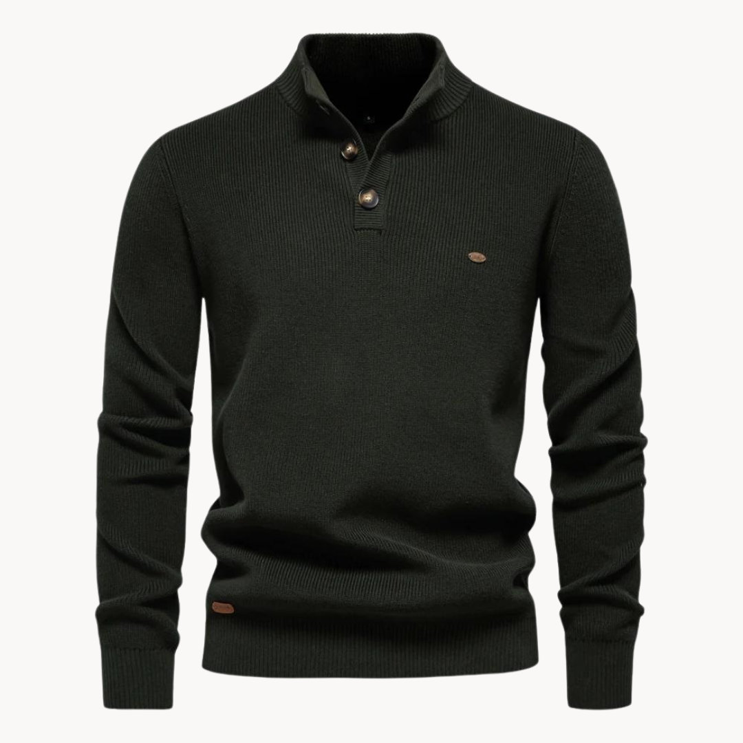 JENSON MOCK NECK SWEATER