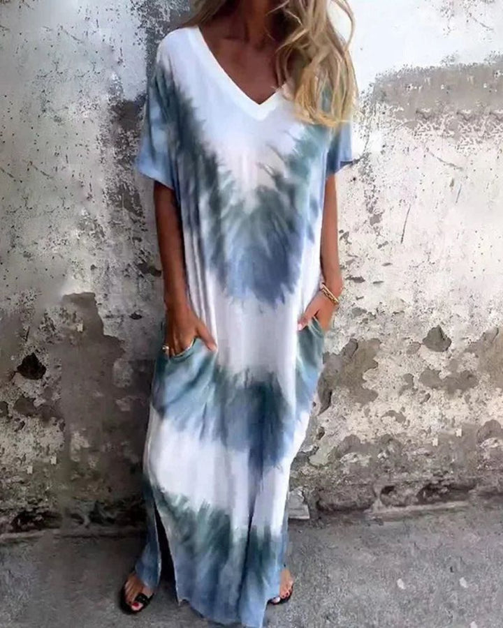 KENDALL TIE-DYE MAXI DRESS