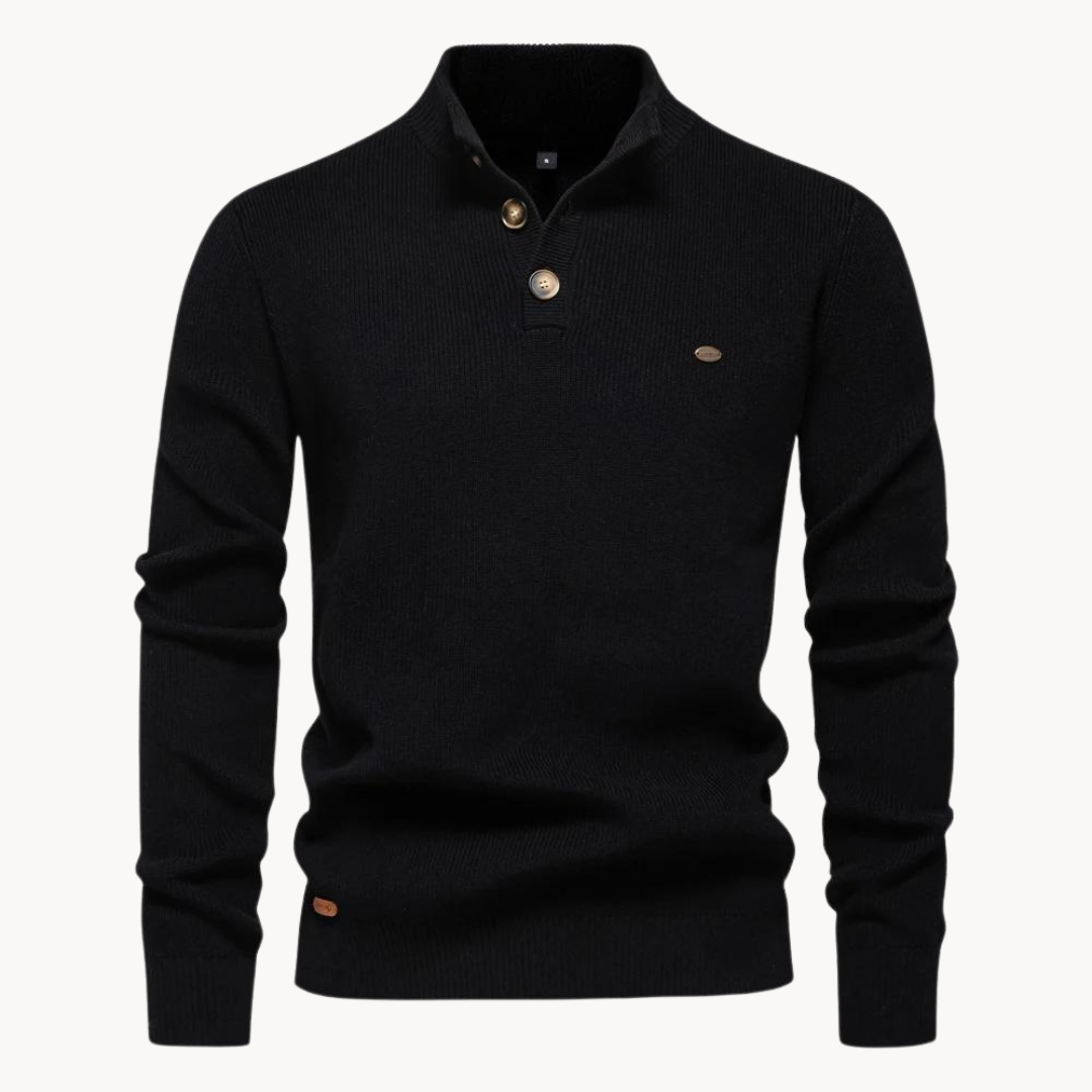 JENSON MOCK NECK SWEATER