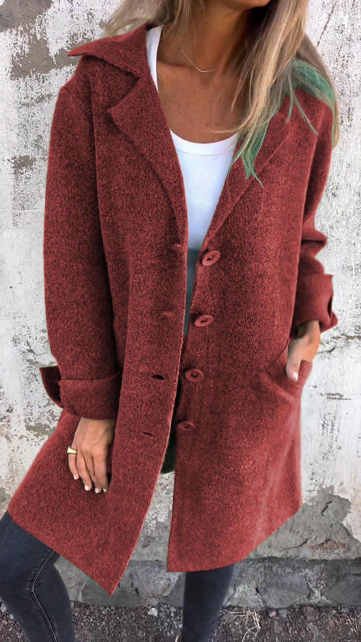 TAHLIA - LONG KNIT COAT