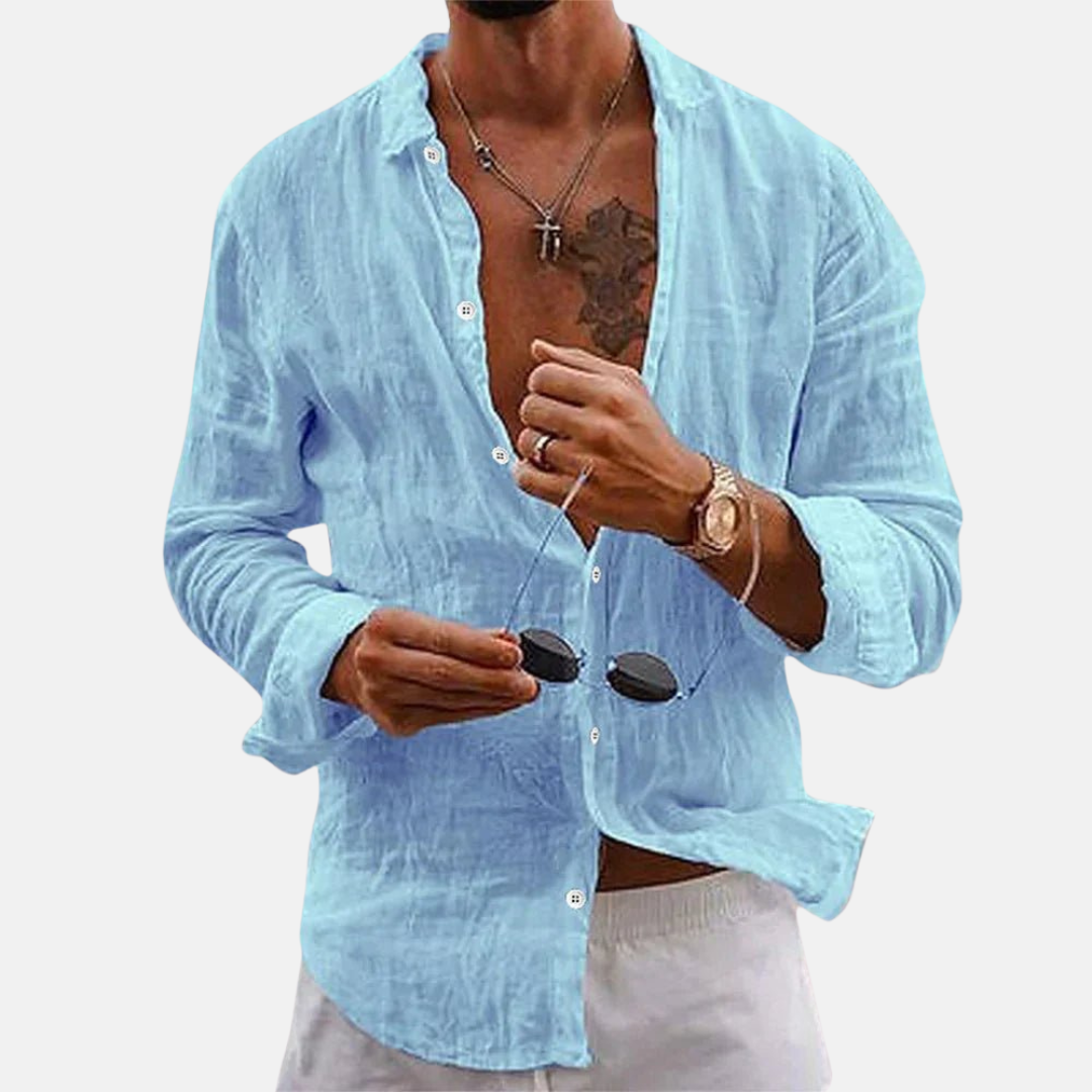 CHESTER - RELAXED LINEN SHIRT