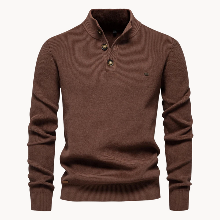 JENSON MOCK NECK SWEATER