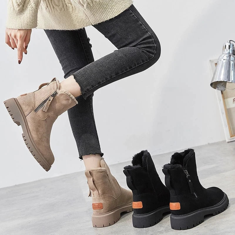 ELLE SHEARLING LINED BOOTS