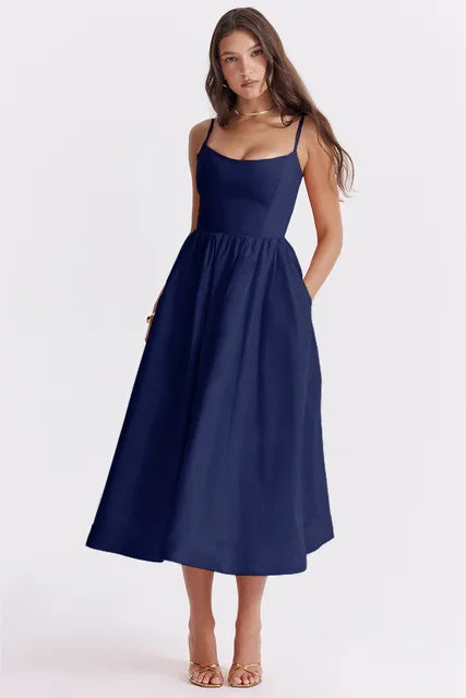 MISHA - SIMPLE MAXI DRESS