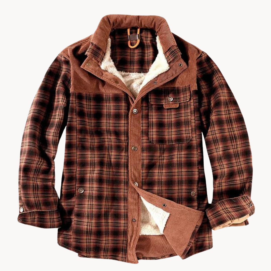 REED -  PLAID OVERSHIRT