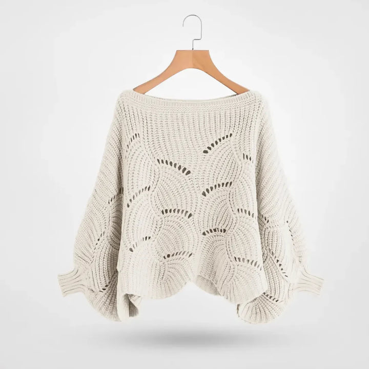 VEENA - OPEN-KNIT SWEATER