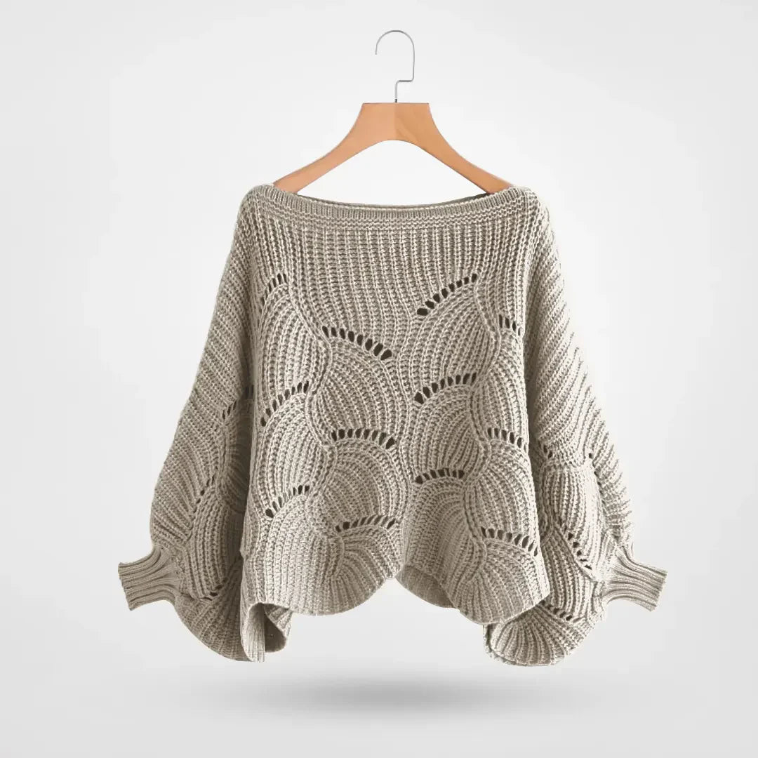 VEENA - OPEN-KNIT SWEATER