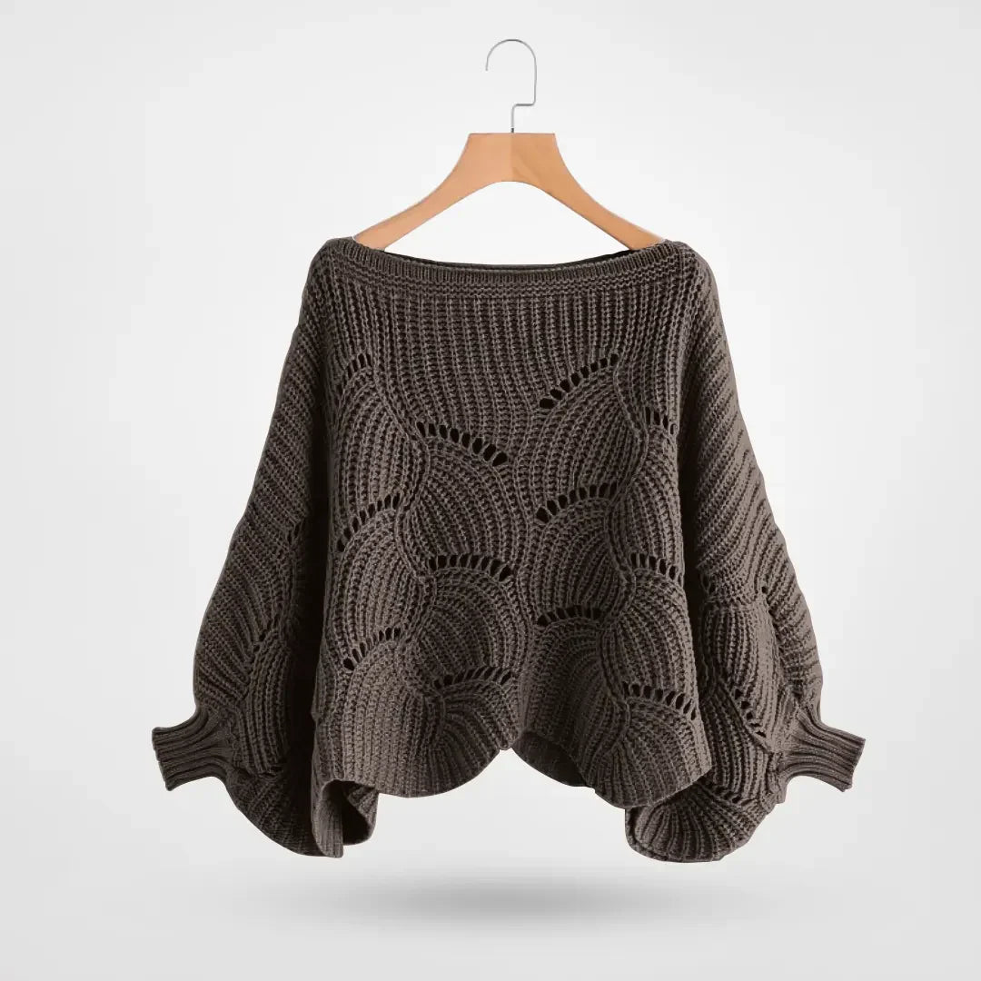 VEENA - OPEN-KNIT SWEATER