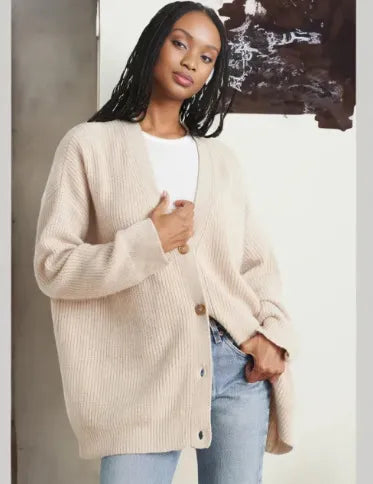 ANNIE - CLASSIC OVERSIZED CARDIGAN