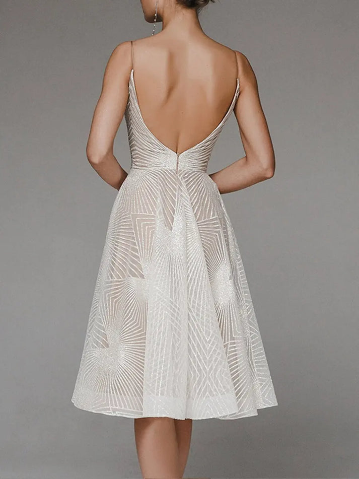 BELLINI - ELEGANT OPEN BACK DRESS