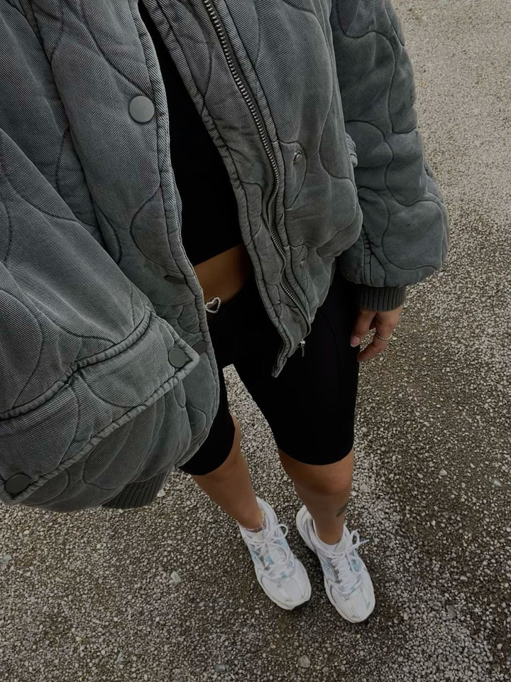 ESTHER RETRO BOMBER JACKET