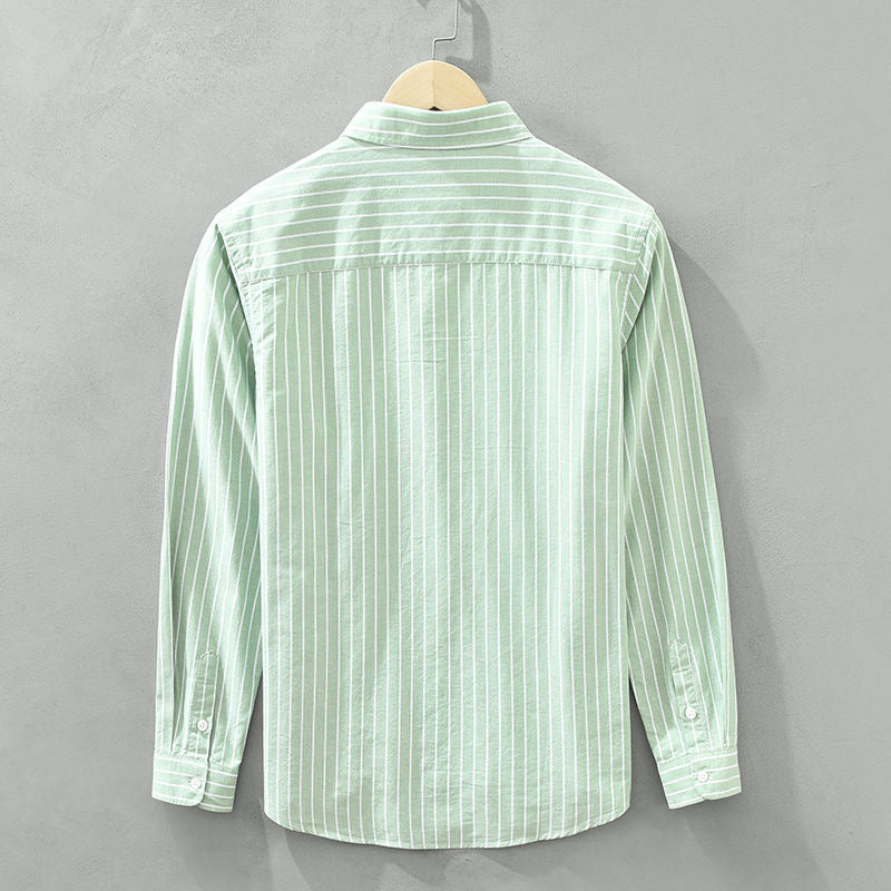 MADRID - STRIPED LINEN SHIRT