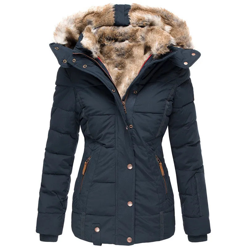 ALPINE - PADDED FUR WINTER COAT