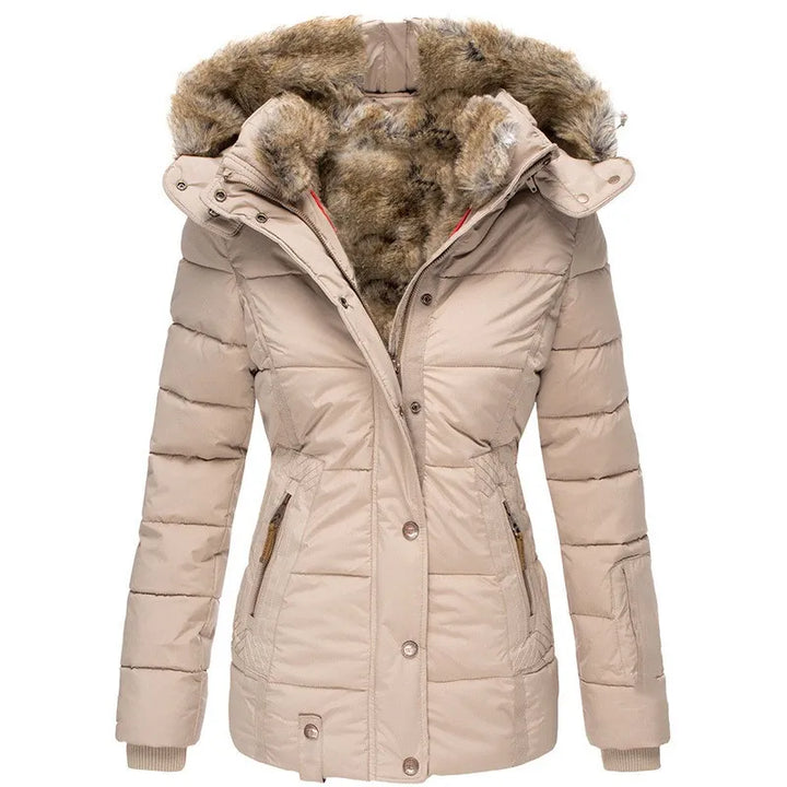 ALPINE - PADDED FUR WINTER COAT