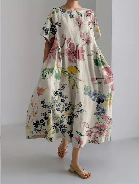 CAMÉLIA - BLOSSOM MAXI-DRESS