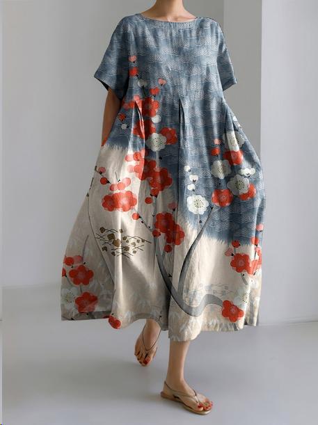 CAMÉLIA - BLOSSOM MAXI-DRESS