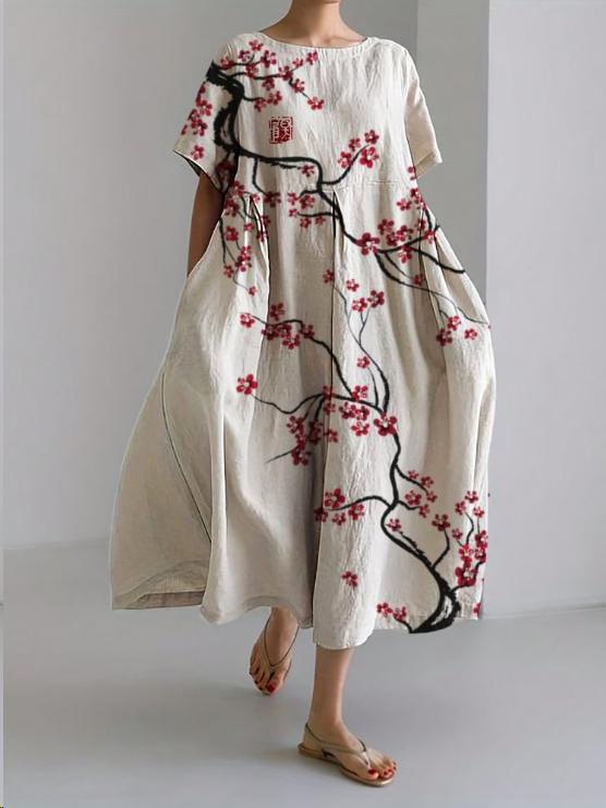 CAMÉLIA - BLOSSOM MAXI-DRESS