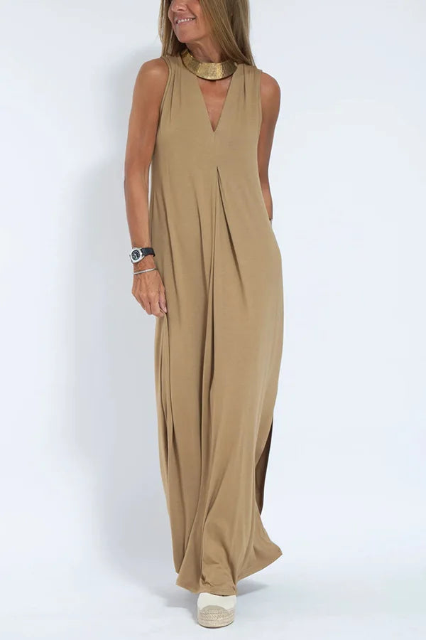 ALLEGRA - SLEEVELESS MAXI DRESS