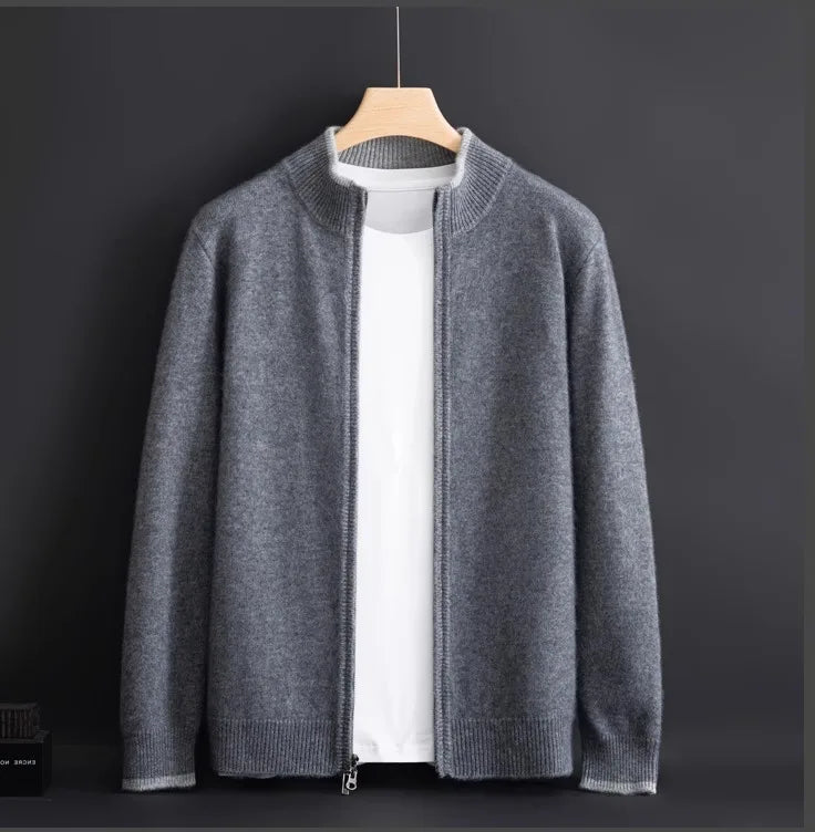 MASON - WOOL ZIP SWEATER