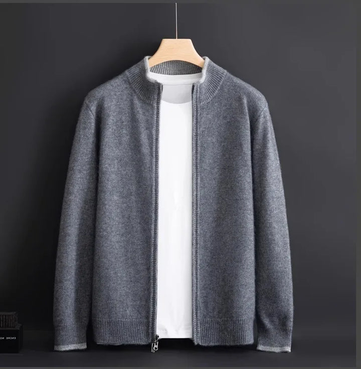 MASON - WOOL ZIP SWEATER