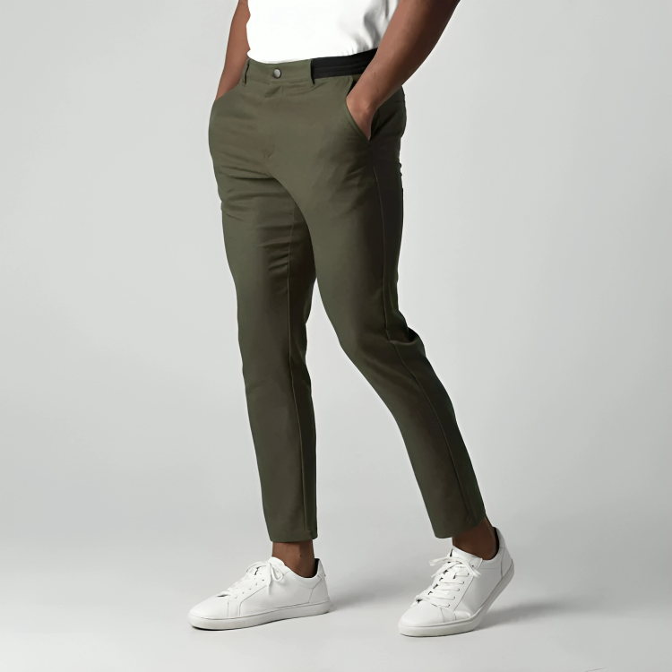 TUSCA - STRETCH CHINO TROUSERS