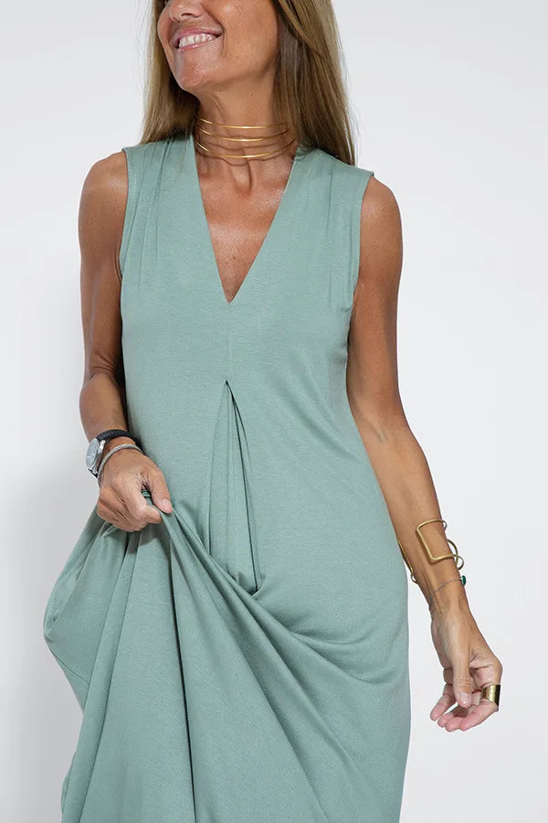 ALLEGRA - SLEEVELESS MAXI DRESS