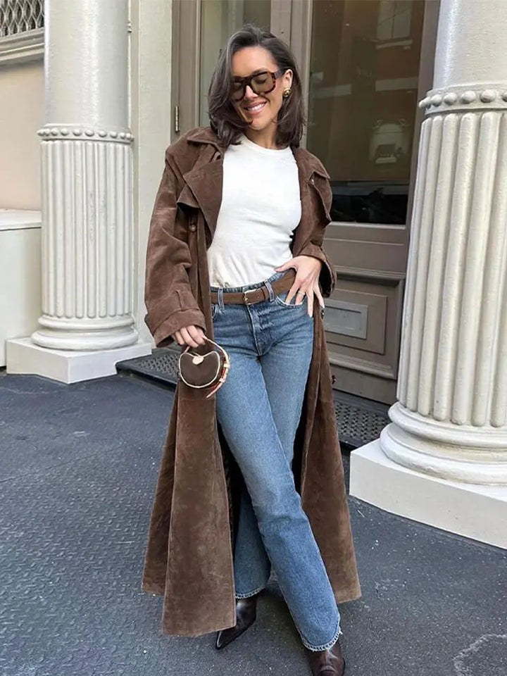 MAISIE - MOCHA TRENCH COAT