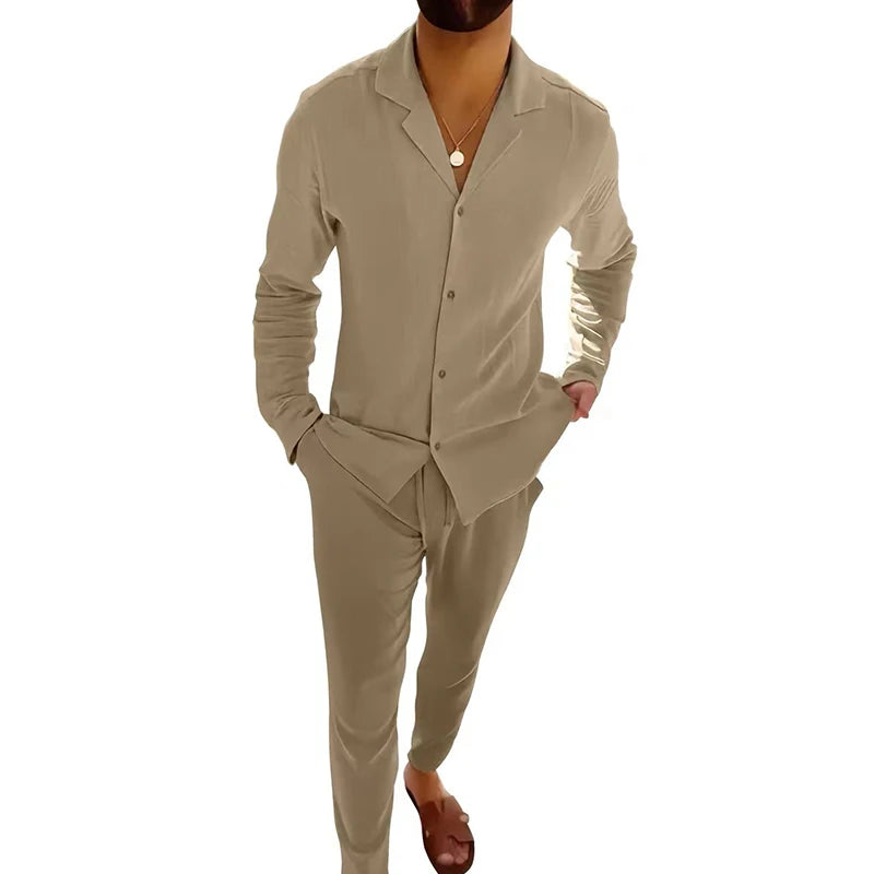 ROMAN - CASUAL LINEN SET