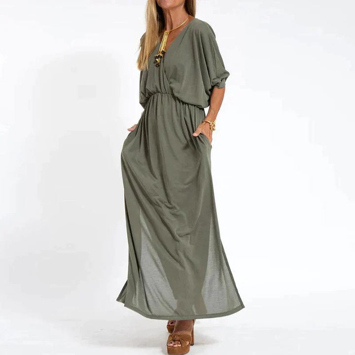 GRECIAN INSPIRED MAXI DRESS