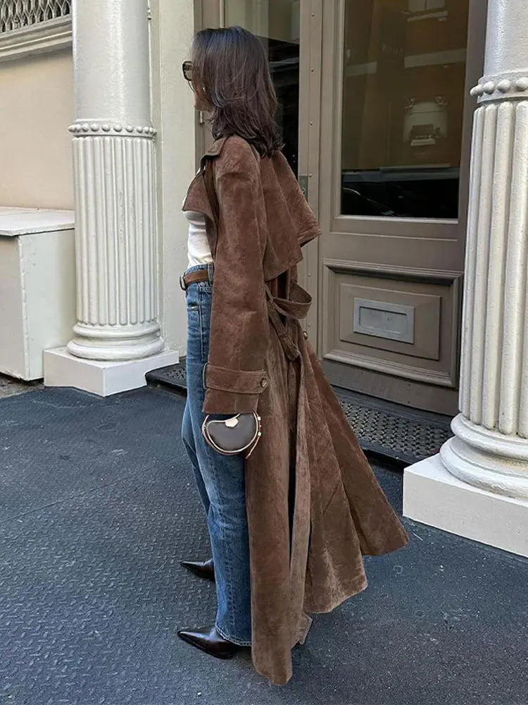 MAISIE - MOCHA TRENCH COAT