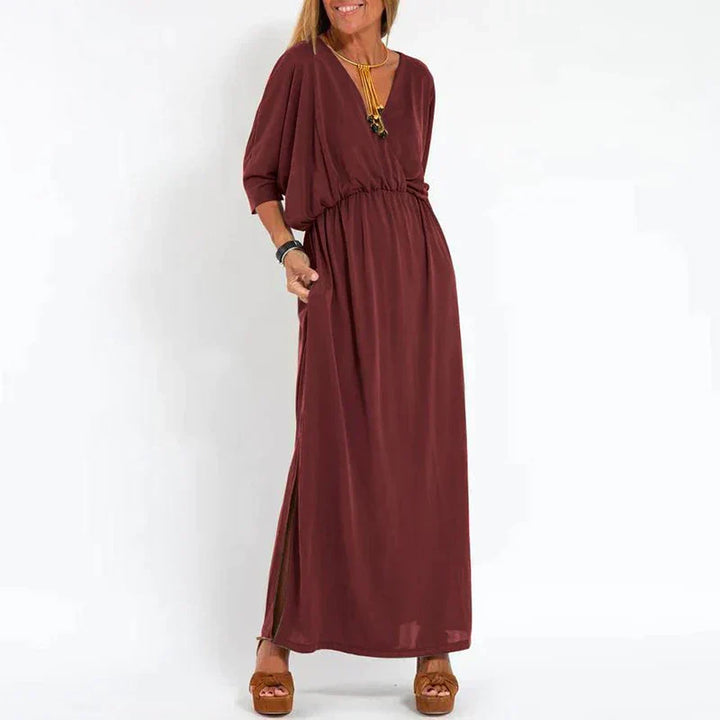 GRECIAN INSPIRED MAXI DRESS