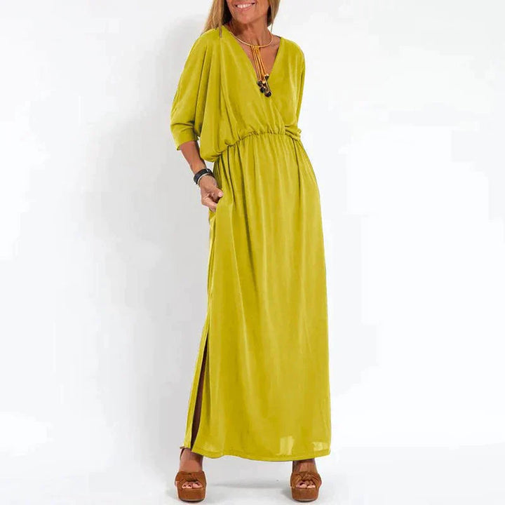 GRECIAN INSPIRED MAXI DRESS