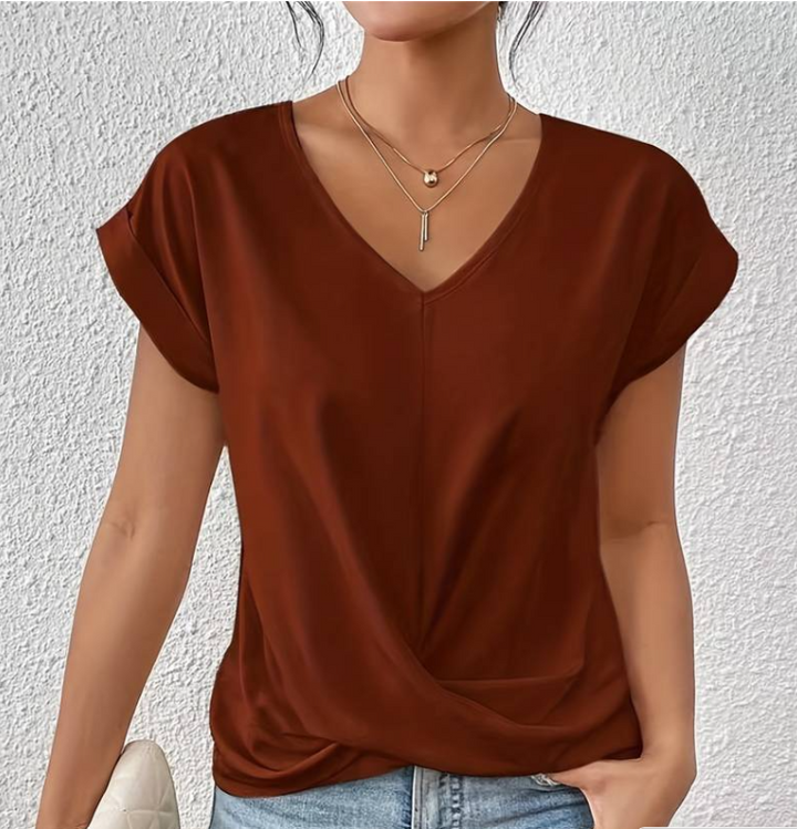 FARRAH - V-NECK SHIRT