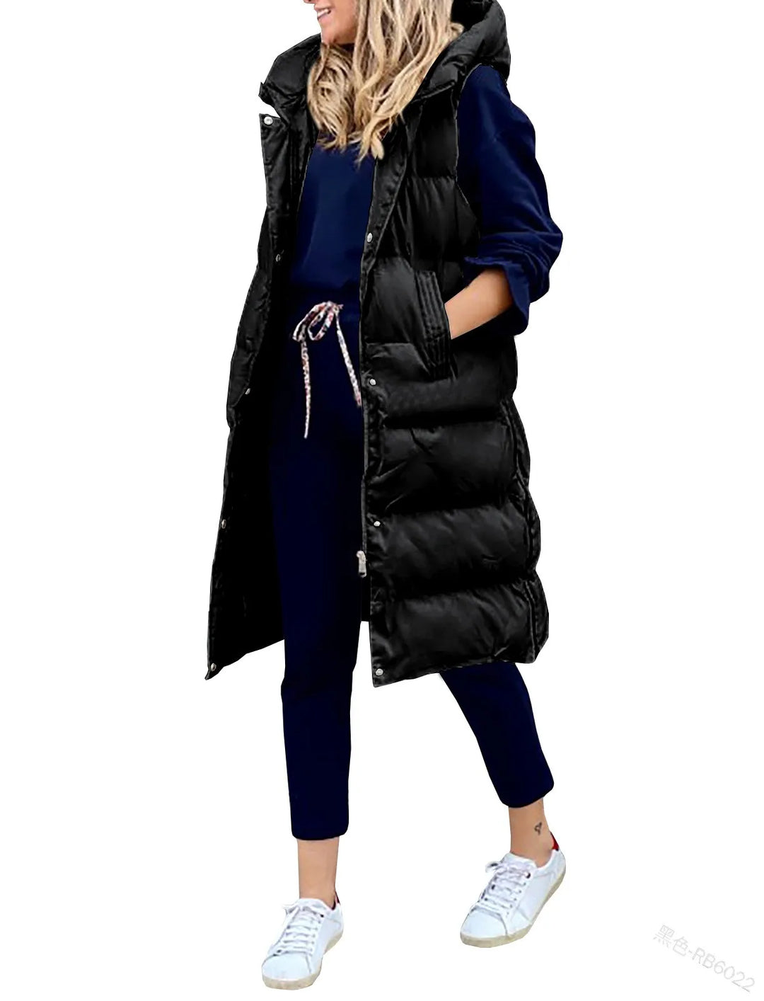 RIVER - LONG PUFFER GILET