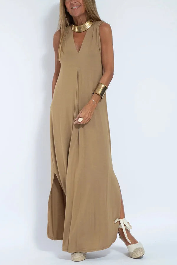 ALLEGRA - SLEEVELESS MAXI DRESS