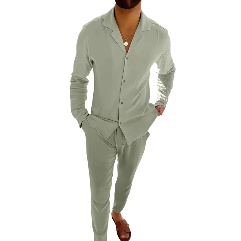 ROMAN - CASUAL LINEN SET