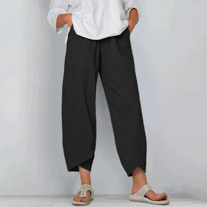 KIA - COTTON LINEN TROUSERS