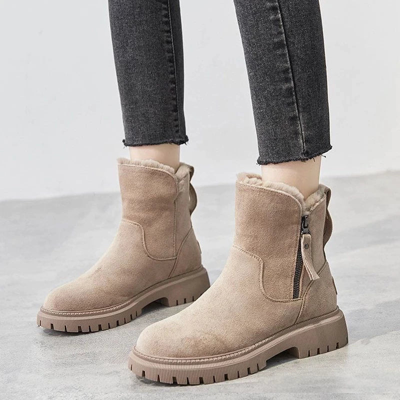 ELLE SHEARLING LINED BOOTS