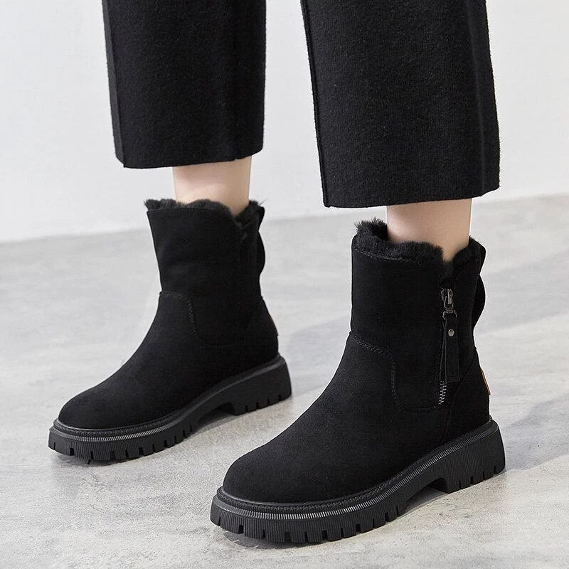 ELLE SHEARLING LINED BOOTS