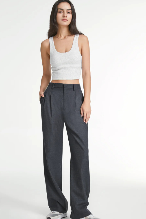 GABRIELLA - RELAXED PLEATED TROUSERS